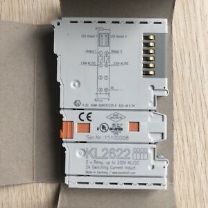Đầu nối đầu ra rơ le 2 kênh beckhoff KL2622, tiếp điểm không có điện thế KL2622 2-channel relay output terminal, potent