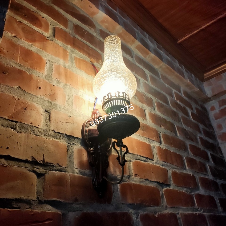 Đèn Tường Trang Trí Hình Đèn Dầu T2226 Tặng Kèm Bóng Đèn Led