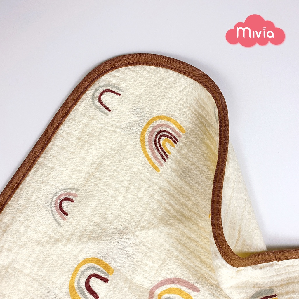 Khăn ủ cho bé sơ sinh, chăn ủ xô muslin hàng cao cấp loai đẹp Anchee style Hàn Quốc