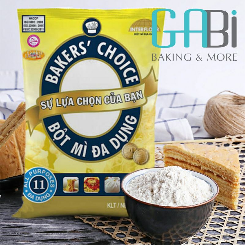 Bột mì đa dụng Bakers’ Choice số 11 gói 1kg
