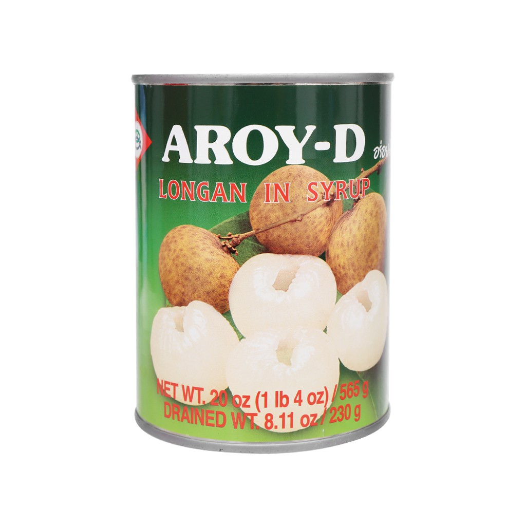 Nhãn ngâm đường Aroy-D hộp 565g