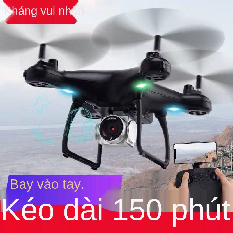 mới Máy bay không người lái có độ bền cực lâu đầy màu sắc điều khiển từ xa 4K HD trên trực thăng bốn trục chuyên