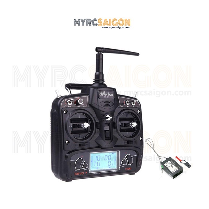 Tay điều khiển Devo 7 và Rx 701