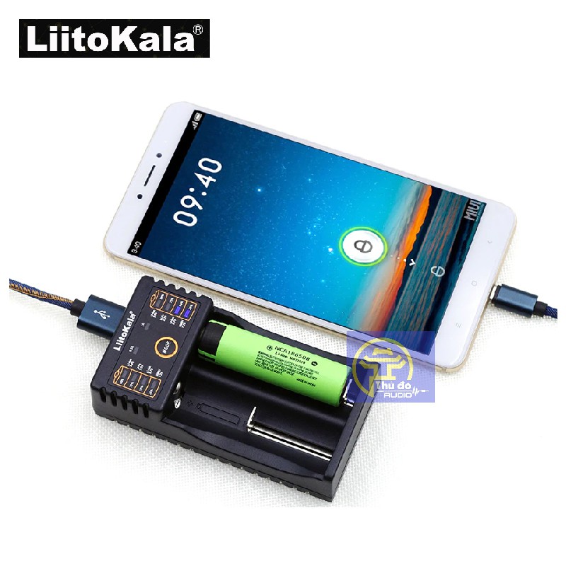 Bộ Sạc Pin Đa Năng LiitoKala Lii-202 loại cao cấp