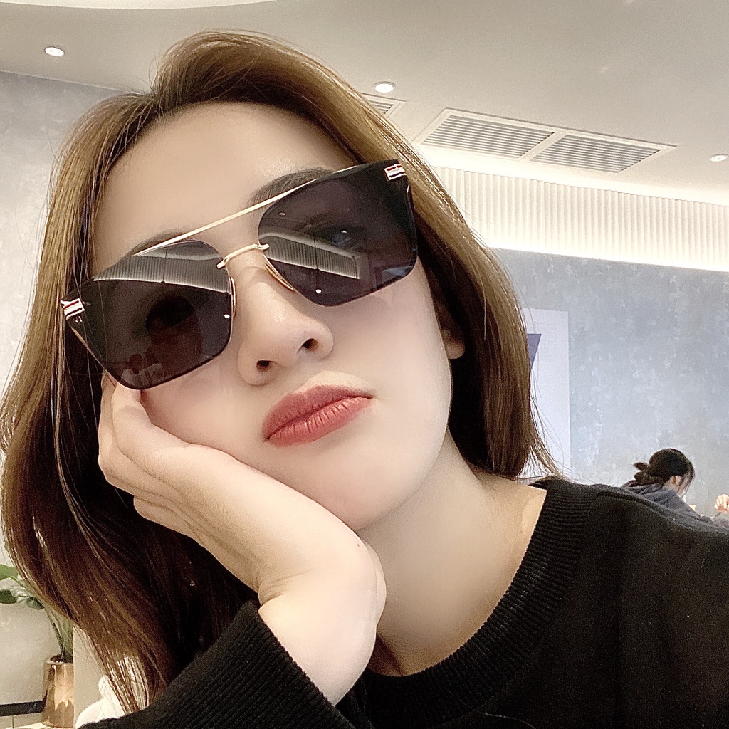 Kính mát nam và nữ Tisselly M14NA vuông chống tia UV phân cực gọng hợp kim