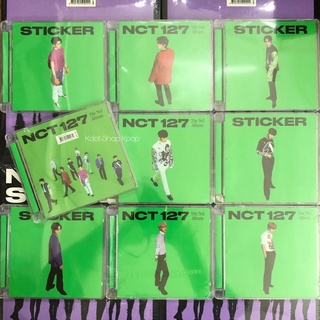 Bộ ảnh nct 127 ‘sticker’ jewel case ver. mới nguyên