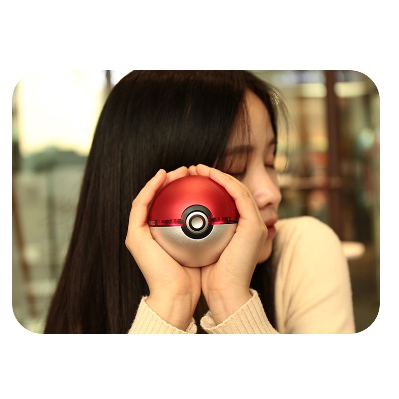 Máy sưởi ấm mini cầm tay kèm sạc dự phòng cao cấp Pokemon - Dung lượng lớn 20.000 mAh