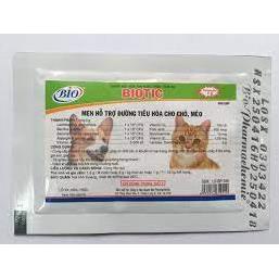 MEN HỖ TRỢ ĐIỀU TRỊ TIÊU HÓA CHO CHÓ MÈO BIOTIC