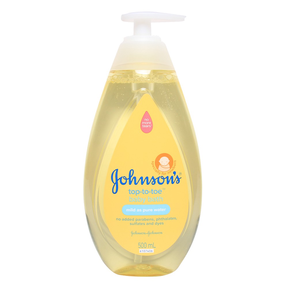 Sữa tắm gội toàn thân Johnson's Baby (500ml)