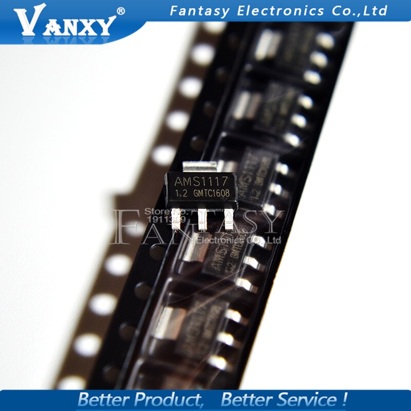 Set 20 AMS1117 AMS1117-3.3V AMS1117-ADJ AMS1117-1.8 AMS1117-1.2 AMS1117-5.0 AMS1117-2.5 AMS1117-3.3 AMS1117-5.0