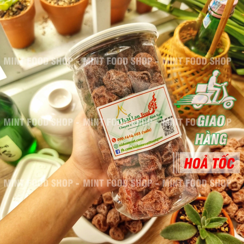 Xí Muội Thái  - Lon 500gr - Vị Chua Mặn