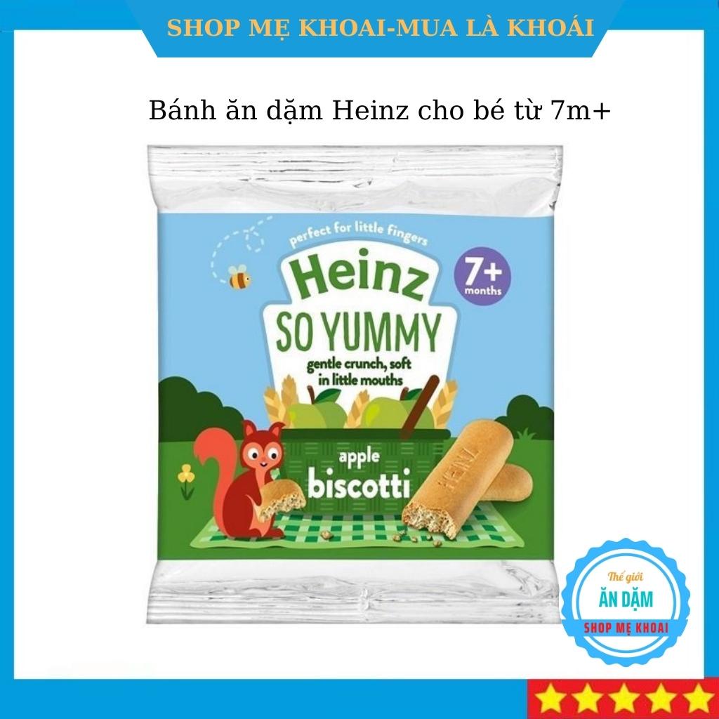 Bánh Ăn Dặm Heinz Bánh Quy Cho Bé Từ 7m+ Tháng Tuổi Trở Lên