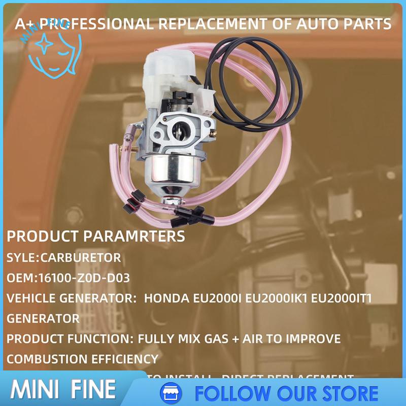Bộ Chế Hòa Khí Cho Máy Phát Điện Honda EU2000i
