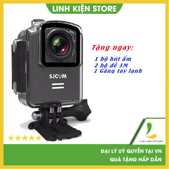 Camera hành trình SJCAM M20- quay 4K, chống rung Gyro, chụp ảnh sắc nét