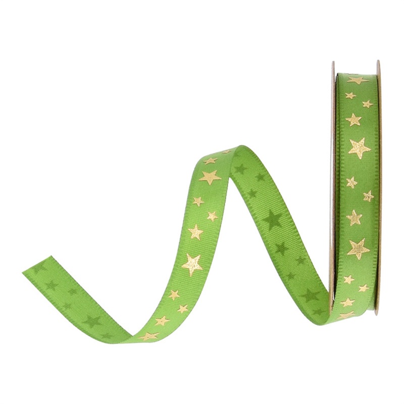 Cuộn Dây Ruy Băng Polyester In Họa Tiết Giáng Sinh DIY