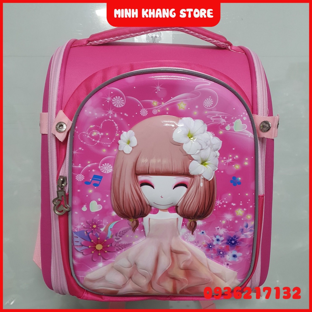 Cặp/ Balo chống gù tiểu học cho bé gái cấp 1 mẫu hot nhât
