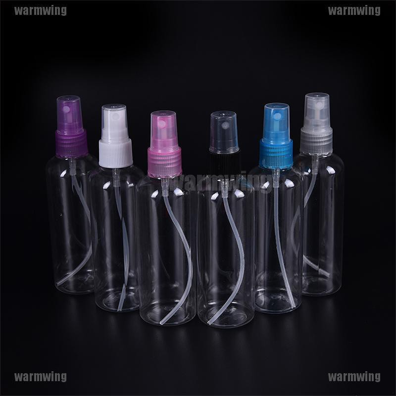 Bình Xịt Nước Hoa Rỗng Bằng Nhựa Trong Suốt Dung Tích 100ML