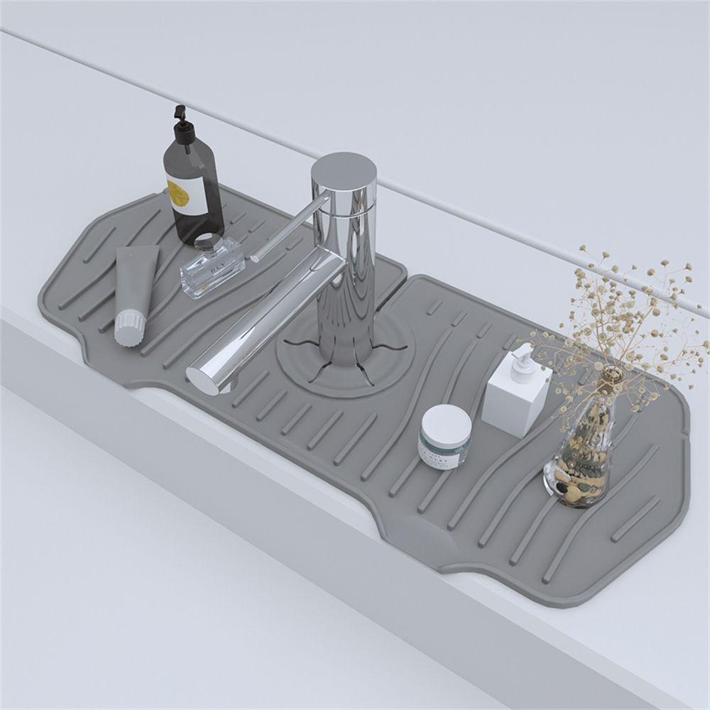 KUNHEV Thảm Lót Vòi Nước Rửa Chén Nhà Bếp / Phòng Tắm Chống Văng Nước