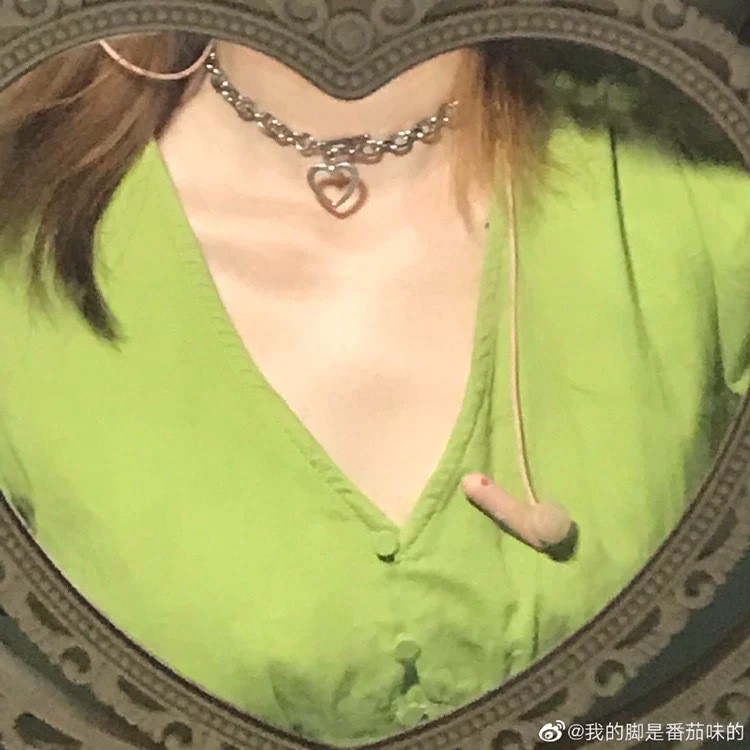 Vòng cổ choker nữ kiểu dáng cá tính - dây chuyền chốt OT mặt trái tim