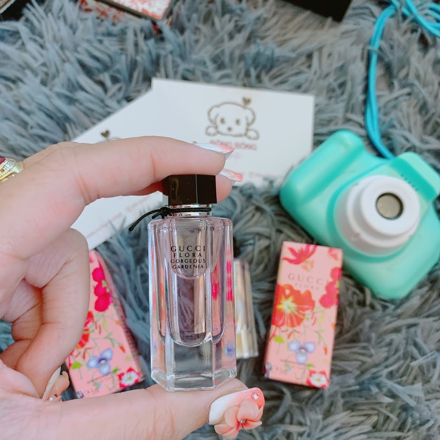 [Mini] Nước Hoa Nữ 𝐆𝐮𝐜𝐜𝐢 𝐅𝐥𝐨𝐫𝐚 𝐆𝐨𝐫𝐠𝐞𝐨𝐮𝐬 𝐆𝐚𝐫𝐝𝐞𝐧𝐢𝐚 5ml ❤️Chính Hãng❤️