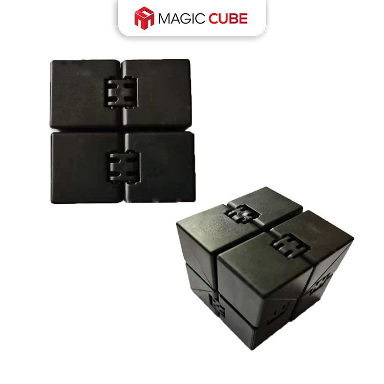 Rubik 2x2 Vô Hạn Màu Đen Và Xanh , Rubik Biến Thể SPEED CUBE