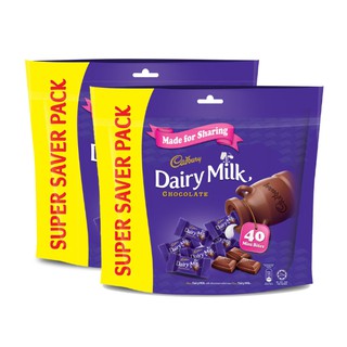 Kẹo Chocolate Dairy Milk Cadbury gói 35 viên