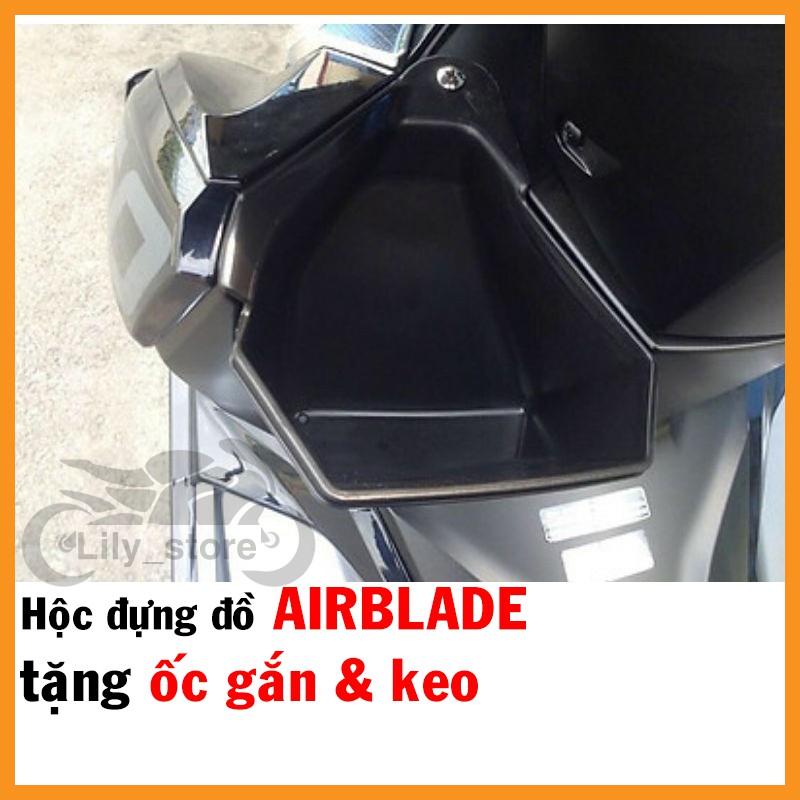 Hộc đựng đồ airblade gắn được ab 2020 ab 2021 ab 2022 ab 2016-2019