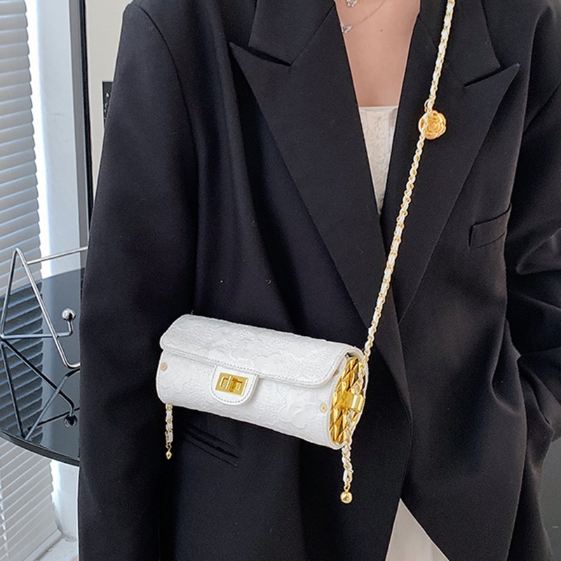 Túi đeo vai IELGY phối chuỗi xích thời trang dành cho nữ