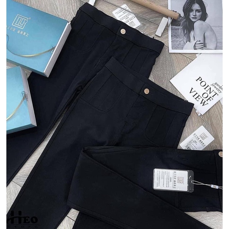 quần tregging công sở cạp cao