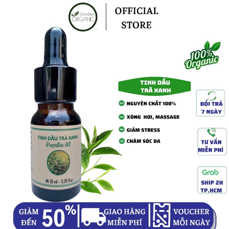 Tinh dầu trà xanh nguyên chất 100% | Bột Natural