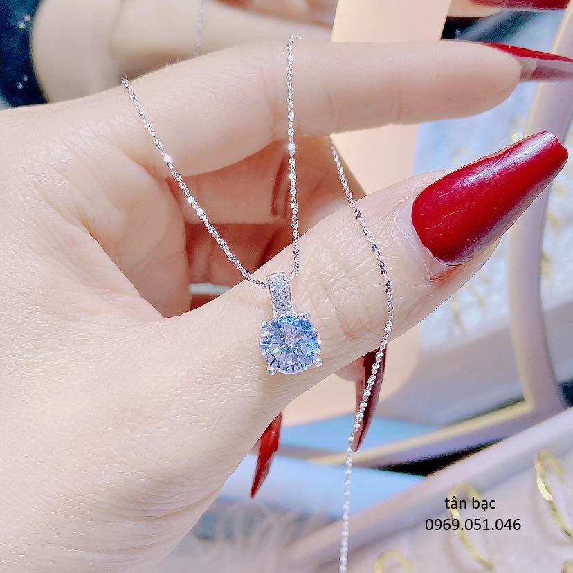dây chuyền bạc cao cấp 925 , phong cách hàn quốc hot trend năm nay , bạc chuẩn 100%