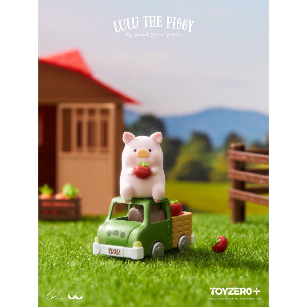 Mô Hình Đồ Chơi Nhân Vật pop mart popmart art lulu the Pig my sweet farm series 52 Dễ Thương