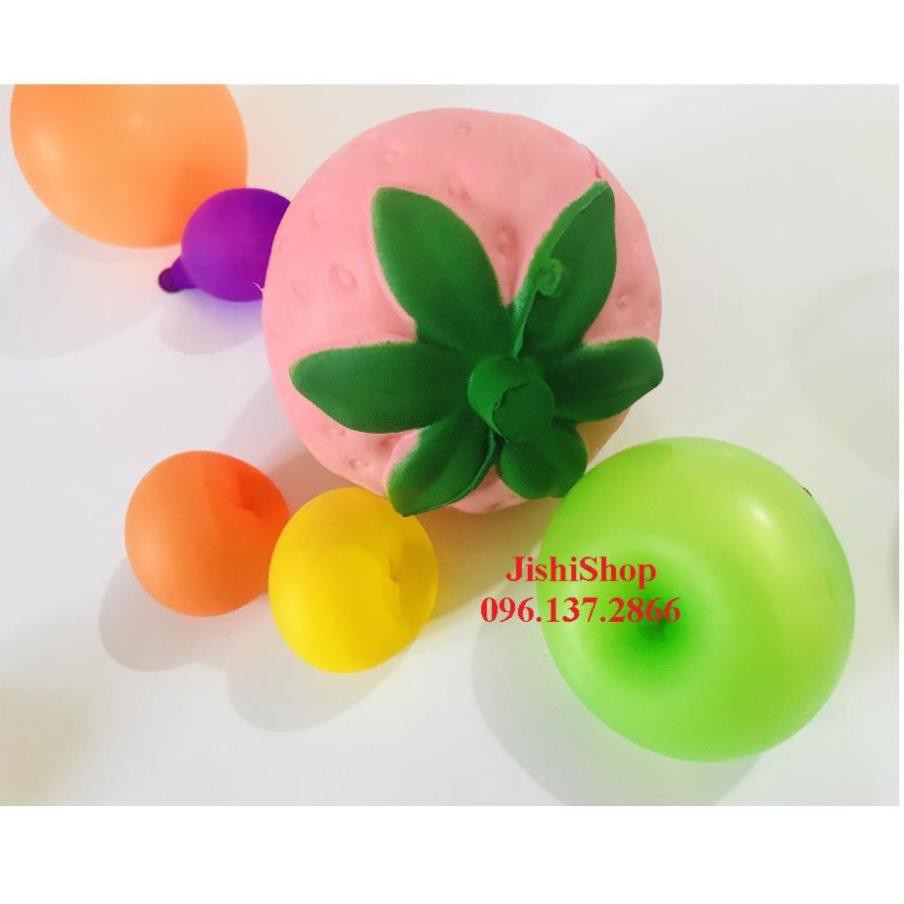 Squishy dâu tây hồng AA