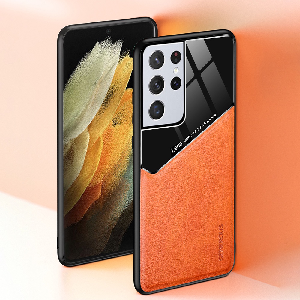 Ốp điện thoại da cho Samsung S21 S21Ultra S21 Plus S20 S20 Ultra S20 Plus S10 S10 Plus S20FE 5G S30 Plus S30 Ultra