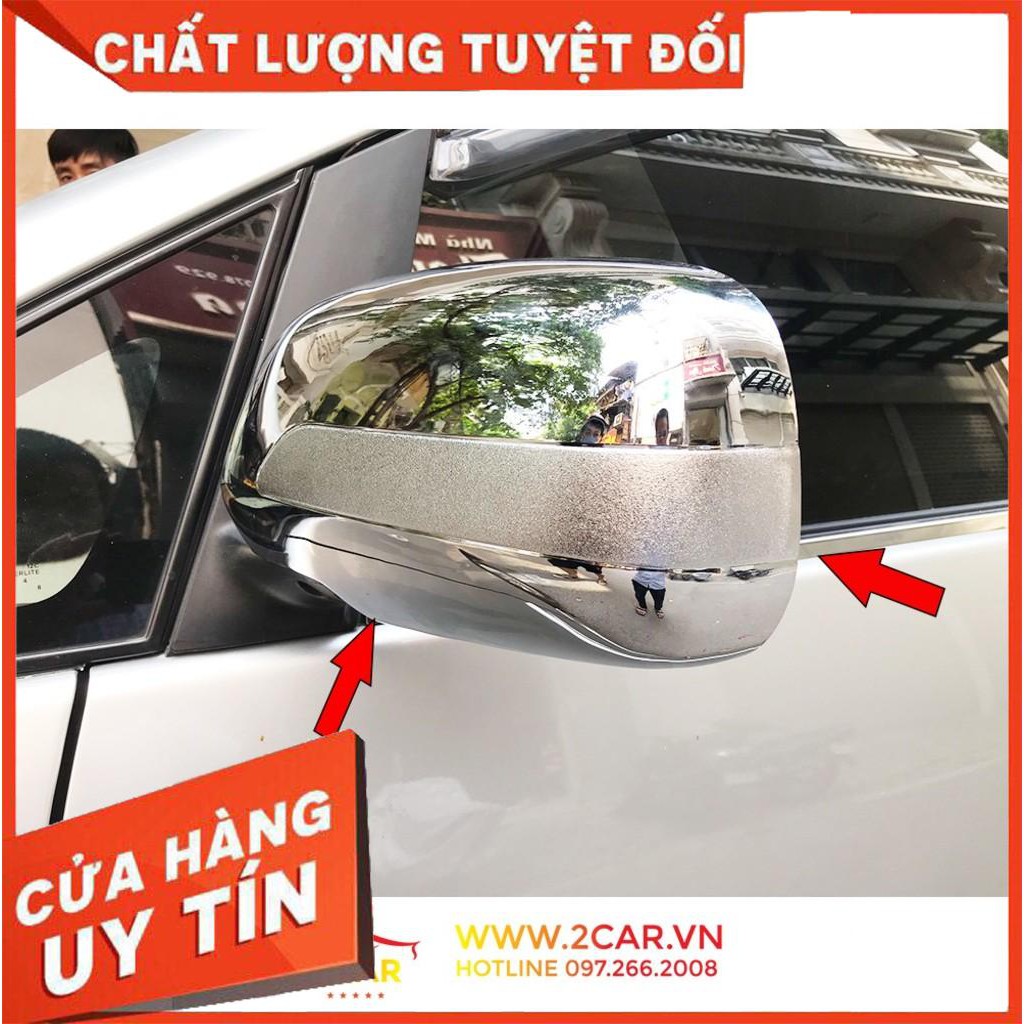 Ốp gương chiếu hậu Toyota Innova 2012-2016 loại xe không đèn xi nhan