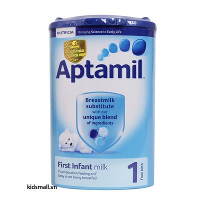 Sữa nhập khẩu aptamil của anh số 1 0-6 tháng tuổi