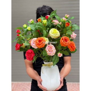 Hoa hồng giả, Bình cắm sẵn hoàn thiện