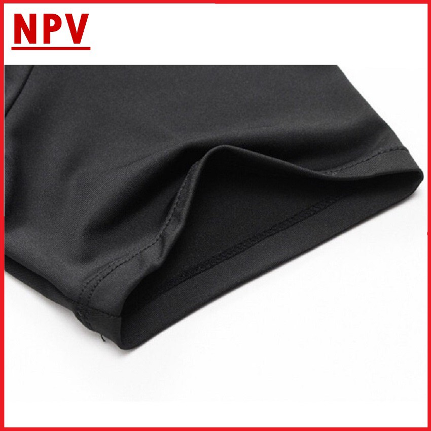 Áo thể thao dài tay nam NPV co giãn tốt, áo giữ nhiệt nhiều màu size từ 45 đến 84kg chất cotton mỏng mịn | BigBuy360 - bigbuy360.vn