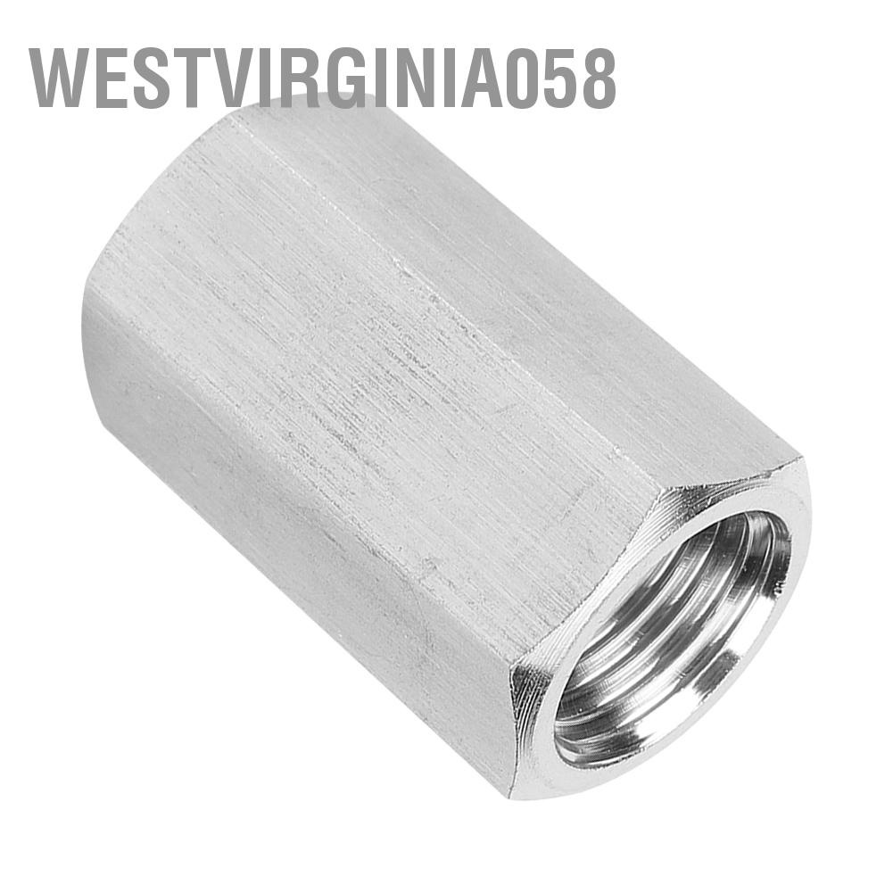 Hàng Hot Thép không gỉ BSPP Sợi nữ Sợi dây nối Hex Nut Rod Adapter Phù hợp cho kết nối đường ống nước Hàng giao ngayWestvirginia058