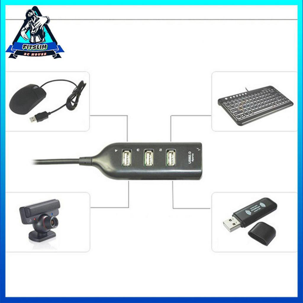 Hub nguồn chuyển đổi 7 cổng USB 2.0 có công tắc tắt/ mở và chỉ báo LED dành cho máy tính để bàn máy tính xách tay