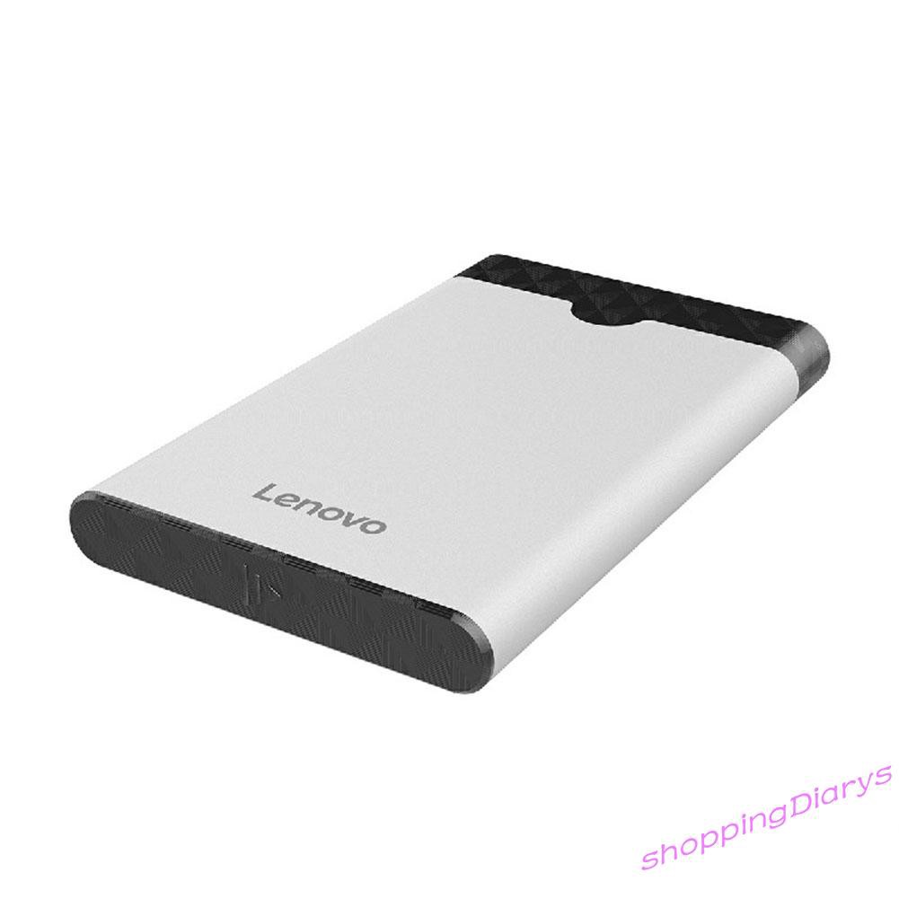 Vỏ Ổ Cứng Ngoài Sh Lenovo S-03 Usb 3.1 Sata Hdd Ssd Box 6gbps 2.5 Inch Ốp