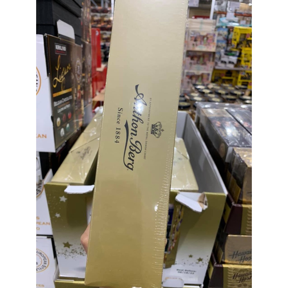 Socola nhân rượu Anthon Berg Chocolate hộp 64 chai date 2022