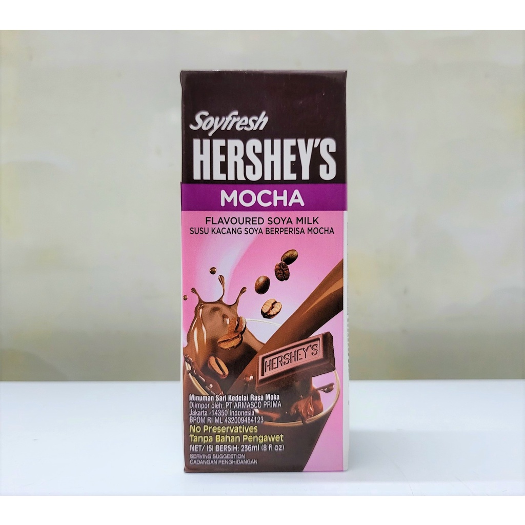 SỮA ĐẬU NÀNH VỊ CÀ PHÊ  HERSHEY’S Soyfresh Mocha Flavoured Soya Milk