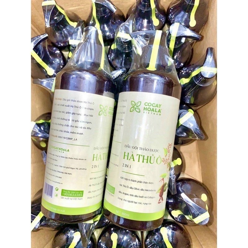 🌸 DẦU GỘI THẢO DƯỢC HÀ THỦ Ô 2 IN 1 🌸