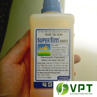 Thuốc trừ bệnh SuperTim 300EC - Đặc trị đốm vàng, đốm vòng