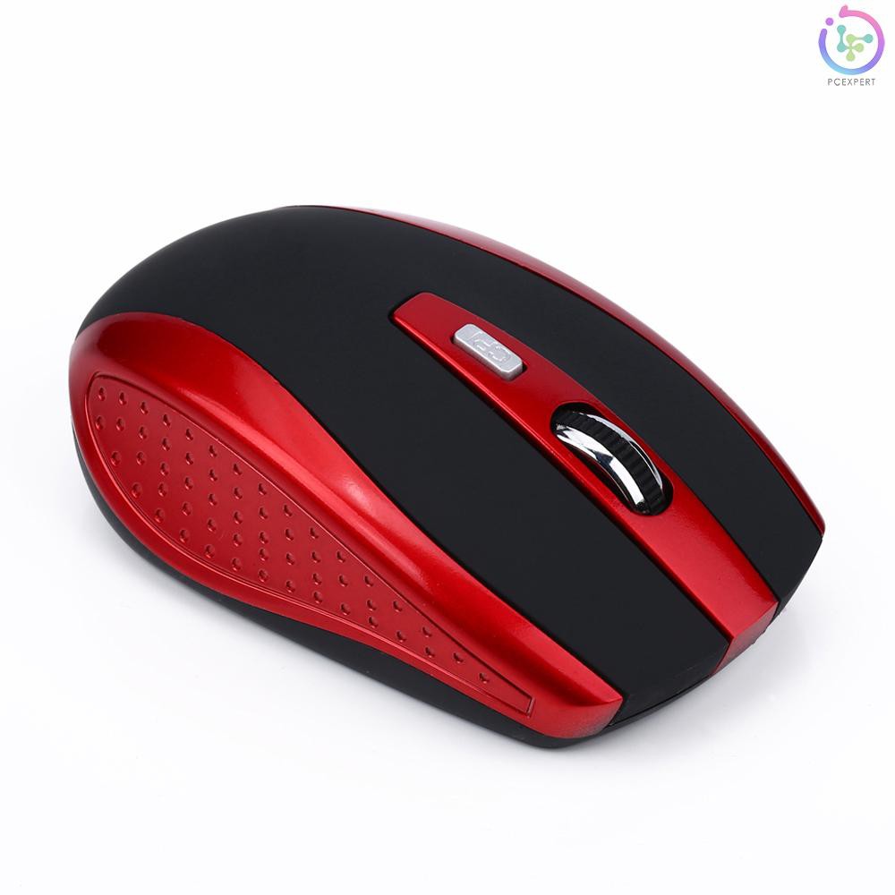 PCER♦Mini Ergonomic Optical Office BT Wireless Mouse Mice Adjustable 2400 DPI with 6 Buttons for Mac