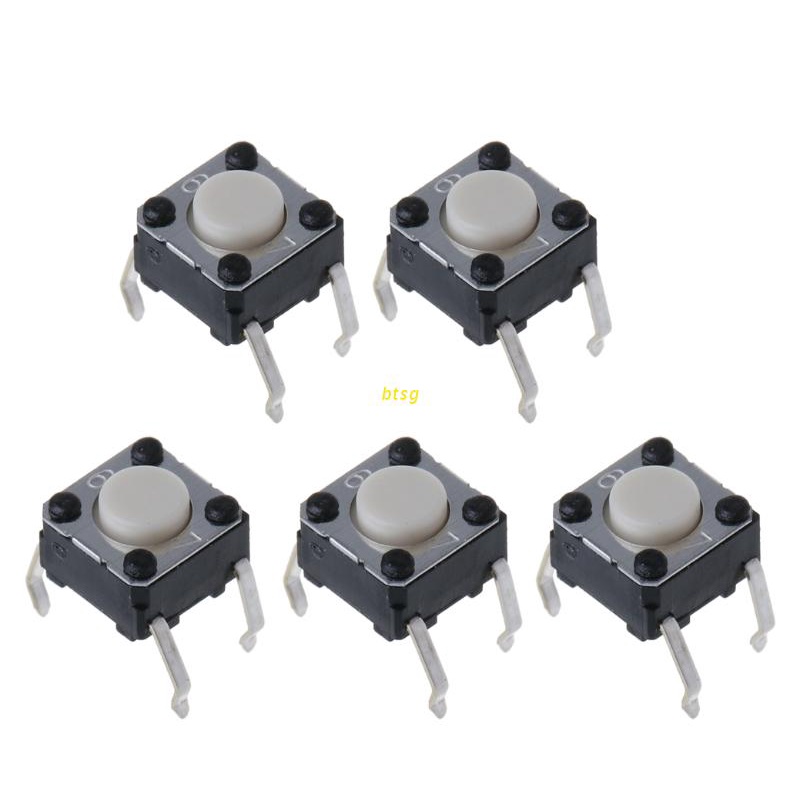 Set 5 công tắc micro cho Logitech M185 M215 G300 G402 G602 M570 6x6x4.3mm