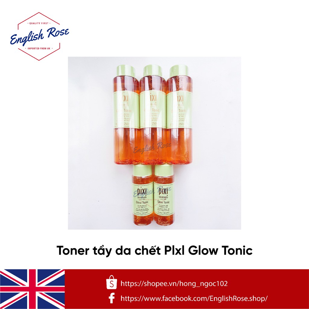 Toner tẩy da chết Pixi Glow Tonic (Bill UK) | BigBuy360 - bigbuy360.vn