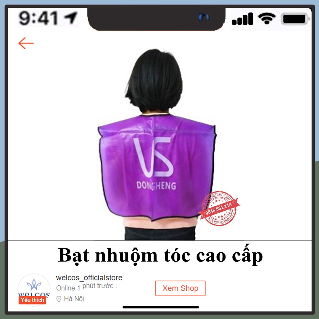 Bạt Nhuộm Tóc VS Cao Cấp Chuyên Dụng Cho Salon và Barber DC28