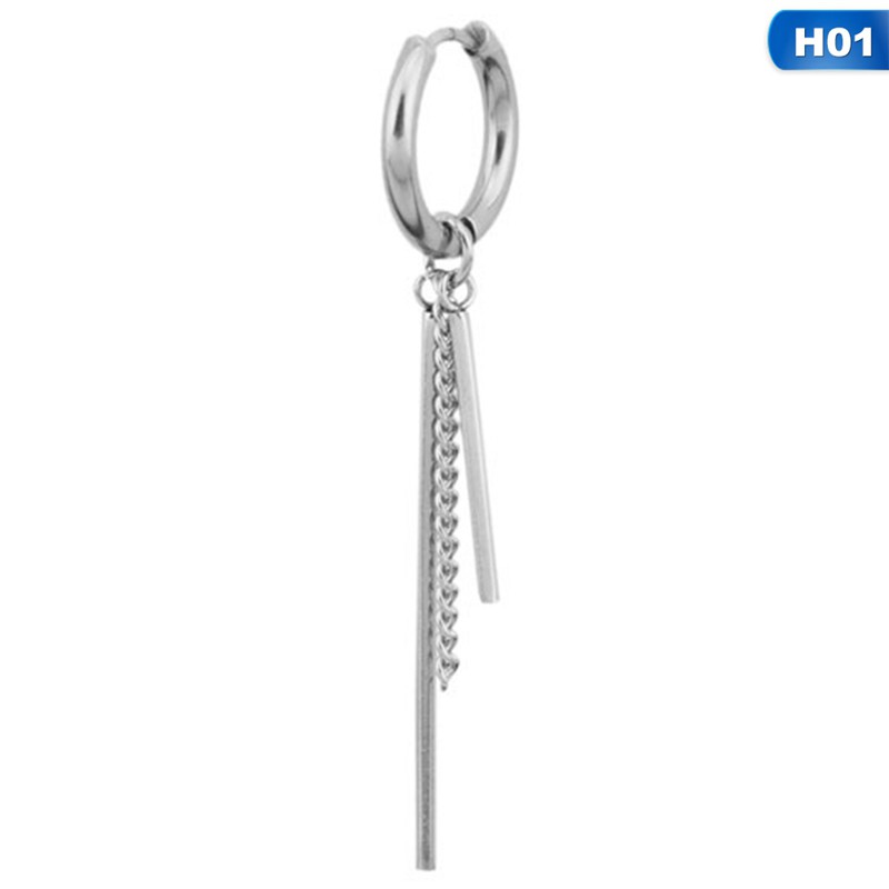 Khuyên tai dáng dài phong cách Punk thời trang Hàn Quốc